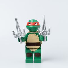 Φιγούρα Ninja turtle tmnt Raphaelo big brick-thumb-1