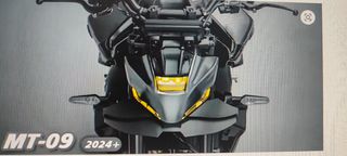 YAMAHA MT-09/SP  GEN 4 2024 2025 Μπροστινή αεροτομή Κάτω αεροτομή Κάτω χείλος
