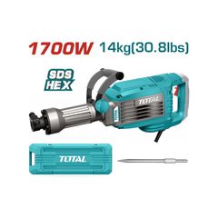 TH217068 Σκαπτικό Κατεδαφιστικό SDS HEX 1.700W - ΚΡΟΥΣΤΙΚΑ ΕΞΑΓΩΝΑ - TOTAL (#TH217068)
