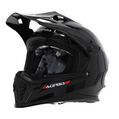 ΠΑΙΔΙΚΟ ΚΡΑΝΟΣ DUAL RIDER JUNIOR HELMET BLACK ECE 22.06 26031.090 | ACERBIS