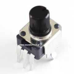 09mm MONO 10KB ΠΟΤΕΝΣΙΟΜΕΤΡΟ ΠΕΡΙΣΤΡΟΦΙΚΟ ΠΛΑΚΕΤΑΣ ΑΞΟΝΑΣ ΙΣΙΟΣ 7mm