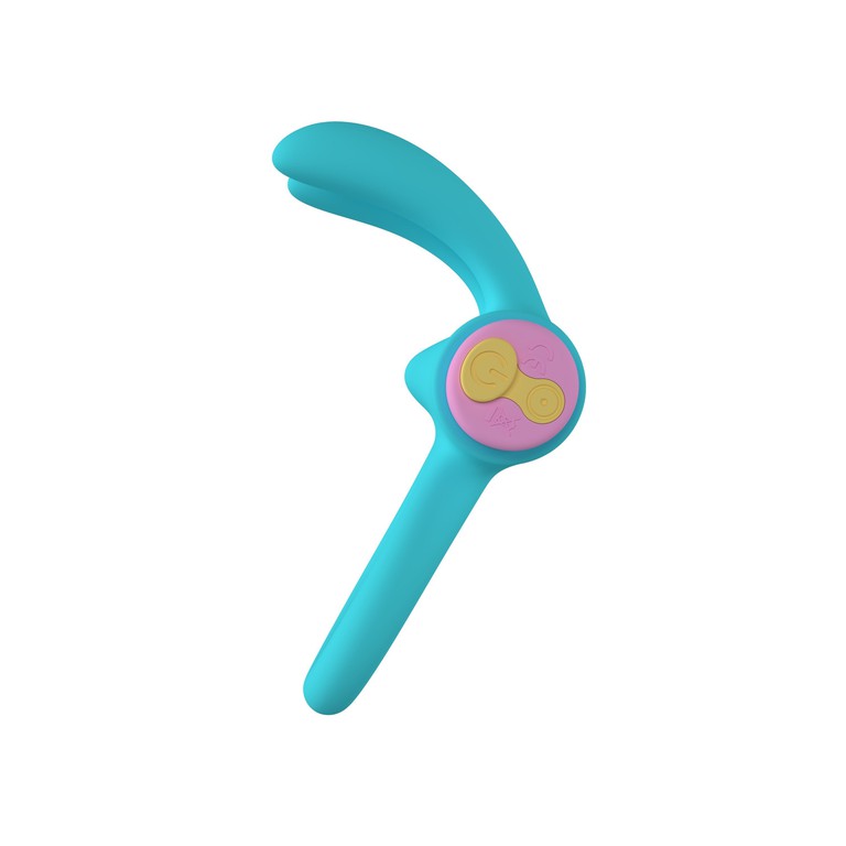 Riny Vibrating Ring W/ Blue Silicone Usb Controller