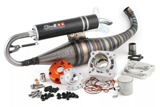 Racing Kit Κυλινδροπιστονο / Εξατμιση Stage6R/T 70Cc Ø47.6Mm Yamaha Aerox, Jog Rr, Sr 50, F12 Phantom, F15 Firefox 50 Lc | Stage6