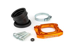 Εισαγωγη Καρμπυρατερ 360° Pwk 30 - 34Mm Derbi Aprilia (D50B/Ebe/Ebs) Rs 50, Rx 50, Dt 50, Tzr 50 (Am6) Minarelli Πορτοκαλι | Stage6