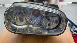 Εμπρός δεξί φανάρι συνοδηγού, HELLA, από VW Golf 4 1997-2003, 1 κάτω βάση κομμένη υπάρχει το κομμάτι