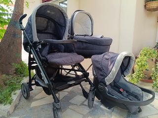 Πωλείται πολυκαρότσι 3 σε 1 Peg Perego