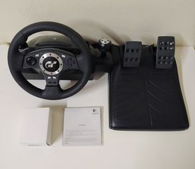 Logitech Driving Force Pro PlayStation 2-thumb-1
