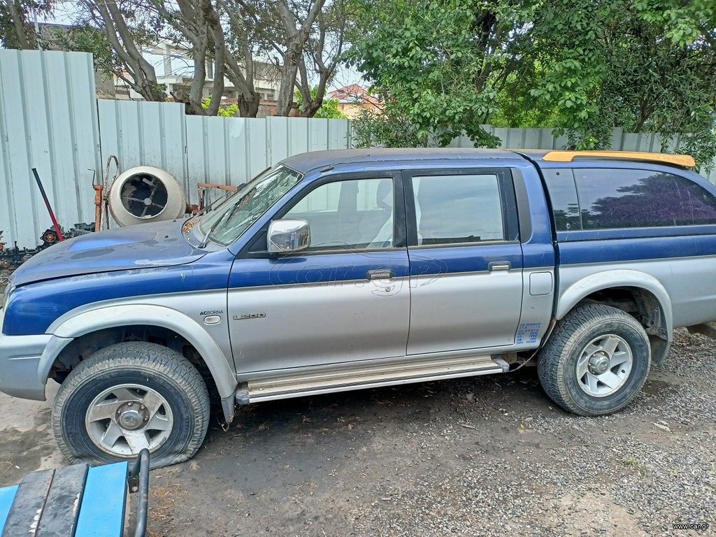 Mitsubishi L200 2002 ΜΟΝΟ ΓΙΑ ΑΝΤΑΛΛΑΚΤΙΚΑ ΜΕΜΟΝΩΜΈΝΑ