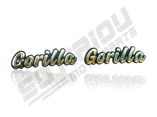 ΑΥΤΟΚΟΛΛΗΤΑ ΑΝΑΓΛΥΦΑ HONDA GORILLA ΧΡΥΣΑ