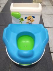 Fisher Price Γιο Γιο Λεκάνη Σκυλάκι με Μουσική & Ήχους Μπλε