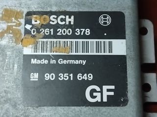 ΕΓΚΕΦΑΛΟΣ OPEL 0261200378 BOSCH 90351649 X20XEV - 20SEH 2.0L - 16V - 136PS - 130PS 1986 - 2000-thumb-2