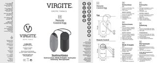 Vibratory Egg G5 Rechargeable Black Edition-thumb-3