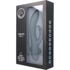 V9 BLACK RECHARGEABLE TAPPING VIBRATOR
