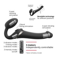 Adjustable Harness Multi Orgasm XL Black-thumb-4