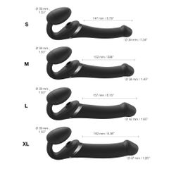 Adjustable Harness Multi Orgasm XL Black-thumb-3