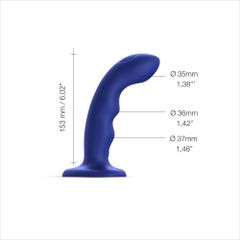 Tapping Dildo Wave Blue-thumb-3