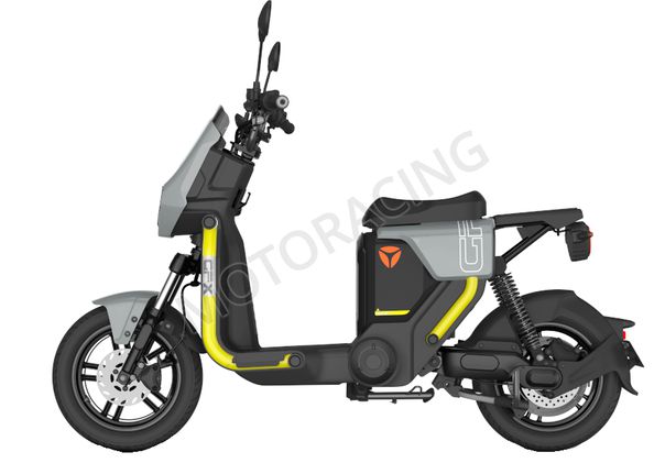 Yadea 2025 YADEA GFX E5+ ΓΚΡΙ 1030W - MAX 1200W