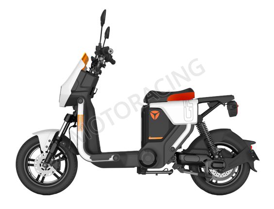 Yadea 2025 YADEA GFX E5+ ΛΕΥΚΟ 1030W - MAX 1200W