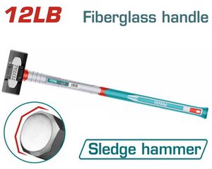 TOTAL ΒΑΡΙΟΠΟΥΛΑ ΠΛΑΣΤ. 12LB / 900mm (THSM61598)