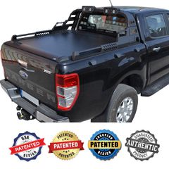 ΚΑΠΑΚΙ ΚΑΡΟΤΣΑΣ ΡΟΛΟ ΑΛΟΥΜΙΝΙΟΥ ΜΕ PREMIUM LED ROLL-BAR TEK 2 MAX 9080 ROLL+RB 430LED FORD RANGER (XL-XLT) T6 2012+, T7 2017+ &T8 2020+