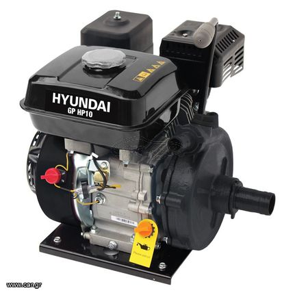 Αντλία νερού βενζινοκίνητη HYUNDAI GP HP10 6,5HP Υψηλής Πίεσης Υδρολίπανσης Μαντεμένια 1½''x1'' ( 64107 )