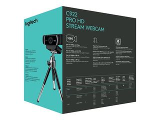 Logitech C922 Pro Stream 1920 x 1080pixels USB Black-thumb-4