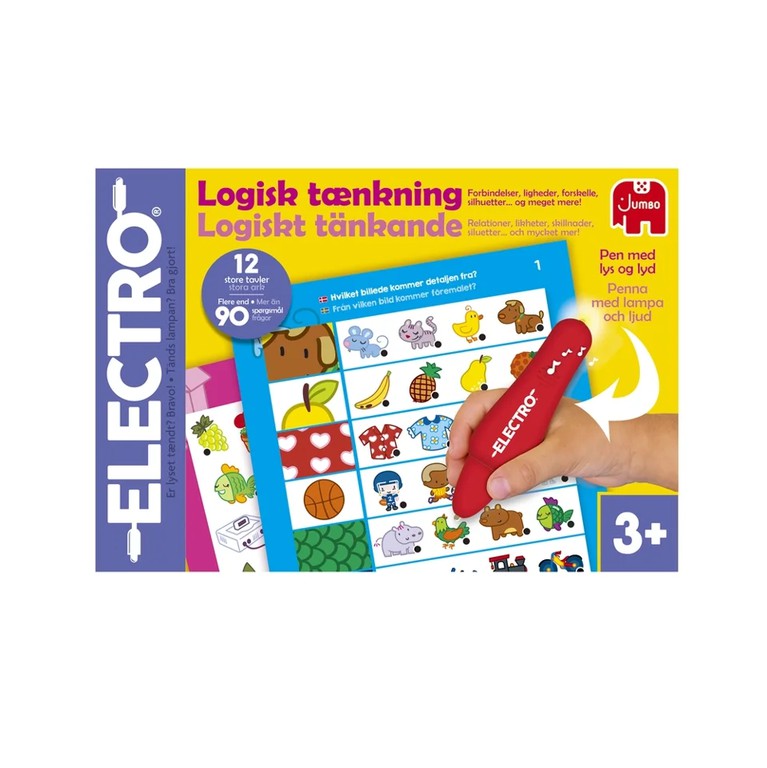Jumbo - ELECTRO - Logic Problems (DK/NO) (1110100201) / Toys