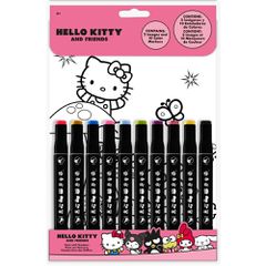 Hello Kitty and Friends paint with numbers