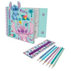 Disney Stitch Activity notebook with removable case-thumb-1