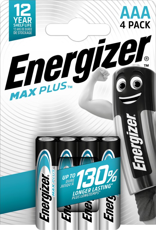 Energizer - Max Plus AAA 4-Pack / Electronics