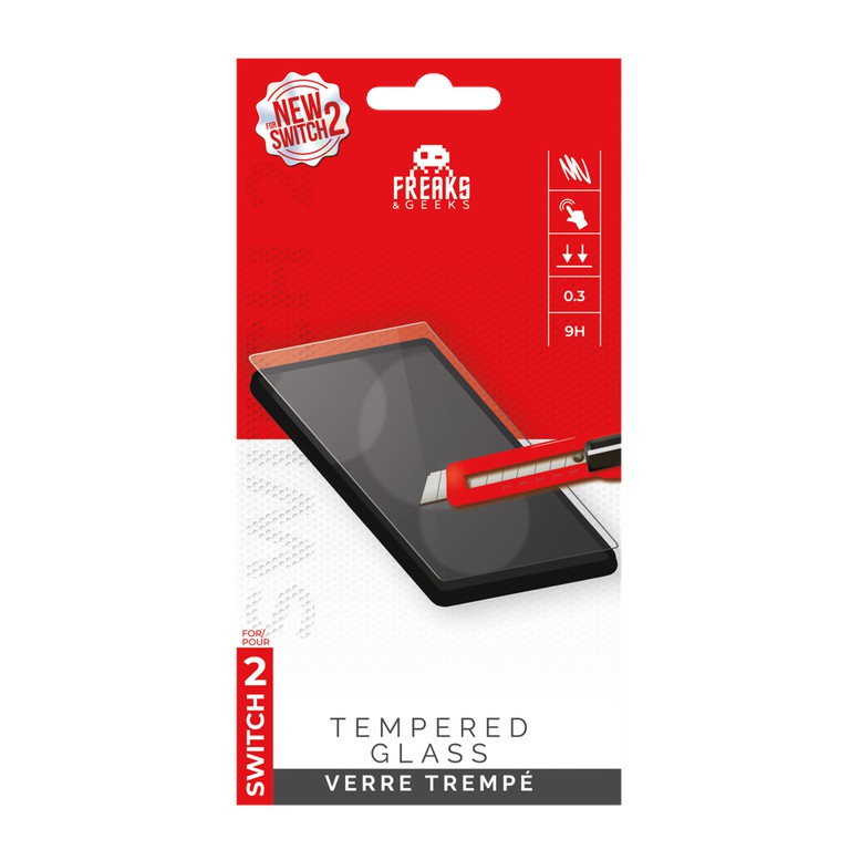 Trade Invaders - Tempered Glass - Switch 2 / Nintendo Switch 2