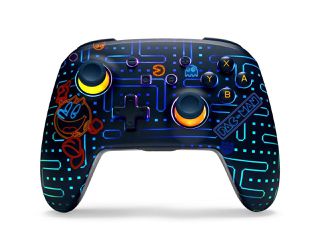PowerA Enhanced Wireless Controller for Nintendo Switch with Lumectra – PAC-MAN Neon Arcade / Nintendo Switch-thumb-3
