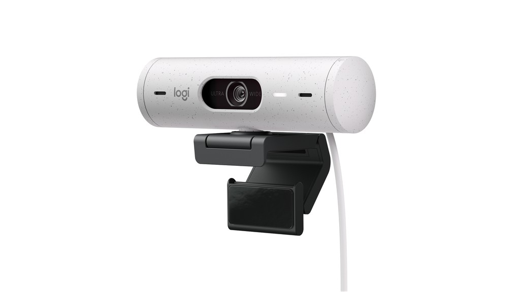 Logitech - Brio 500 Full HD Webcam USB-C OFF-WHITE / Computers