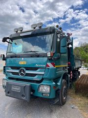 Ανατροπή + Γερανός Mercedes-Benz 2010 1844 AK  FASSI 235XP