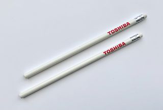 TOSHIBA Σετ 2 Διαφημιστικά Μολύβια - A Set of 2 Toshiba Promo Pencils with Erasers