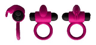 E9 Pink Rechargeable Vibrating Ring-thumb-3