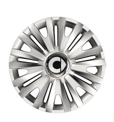 Τάσια Τροχών Αυτοκινήτου Versaco Royal RC 13" με σήμα 3d μεταλλικό Smart 4 Τεμάχια