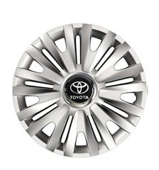 Τάσια Τροχών Αυτοκινήτου Versaco Royal RC 15" με σήμα 3d μεταλλικό Toyota 4 Τεμάχια TA00100007