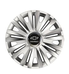 Τάσια Τροχών Αυτοκινήτου Versaco Royal RC 16" με σήμα 3d μεταλλικό Chevrolet 4 Τεμάχια
