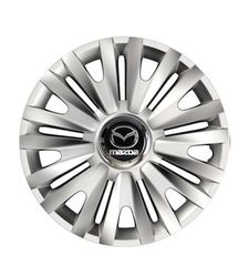 Τάσια Τροχών Αυτοκινήτου Versaco Royal RC 16" με σήμα 3d μεταλλικό Mazda 4 Τεμάχια