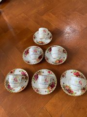 Σετ τσαγιου καφε   Mix and match royal Albert old country roses