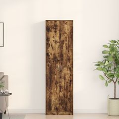 Ντουλάπι Καπνιστό Δρύς 55 x 25 x 189 εκ. Επεξεργασμένο Ξύλο 3334012