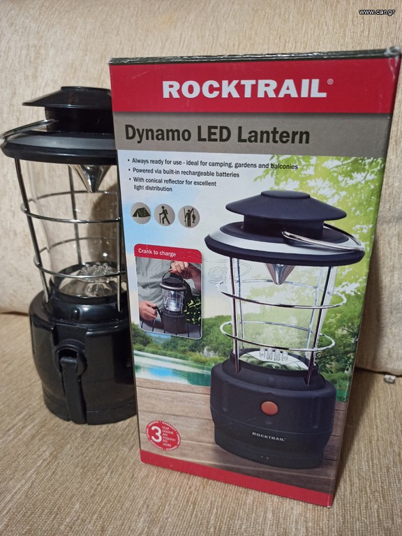 ΛΑΜΠΑ LED ΜΕ ΔΥΝΑΜΟ ΓΙΑ ΚΑΜΠΙΓΚ