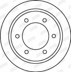 Jurid Δισκόπλακα - 562073JC
