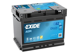 Exide EK620 Μπαταρία Αυτοκινήτου AGM Start-Stop 12V 62Ah/680A Δεξιά