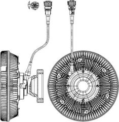 Mahle Συμπλέκτης, Βεντιλατέρ Ψυγείου - Cfc 226 000P