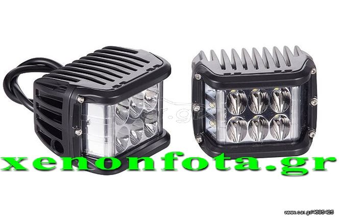 Προβολέας LED 45 Watt 9-32 Volt Ψυχρό Λευκό....Sound☆Street