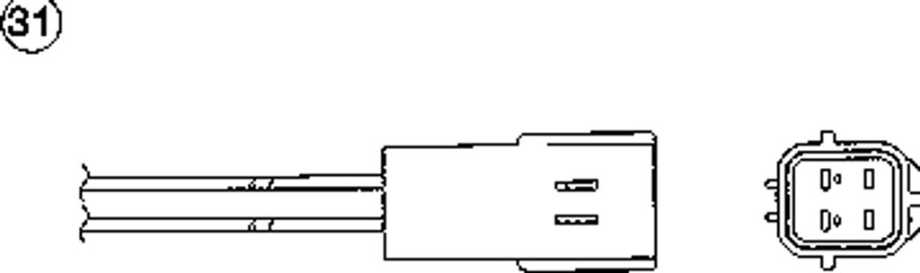 Ngk Αισθητήρας Λάμδα - 1332