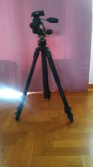 Πωλείται Επαγγελματικό Τρίποδο Manfrotto με Κεφαλή 808RC4