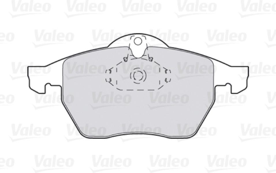 Valeo Σετ τακάκια, Δισκόφρενα - 301305